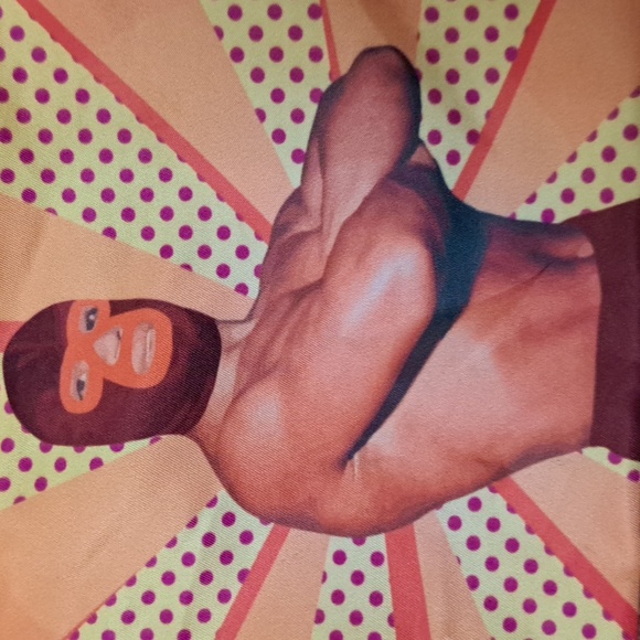 LUCHADOR Pouch Orange Bag - Picture 3 of 10